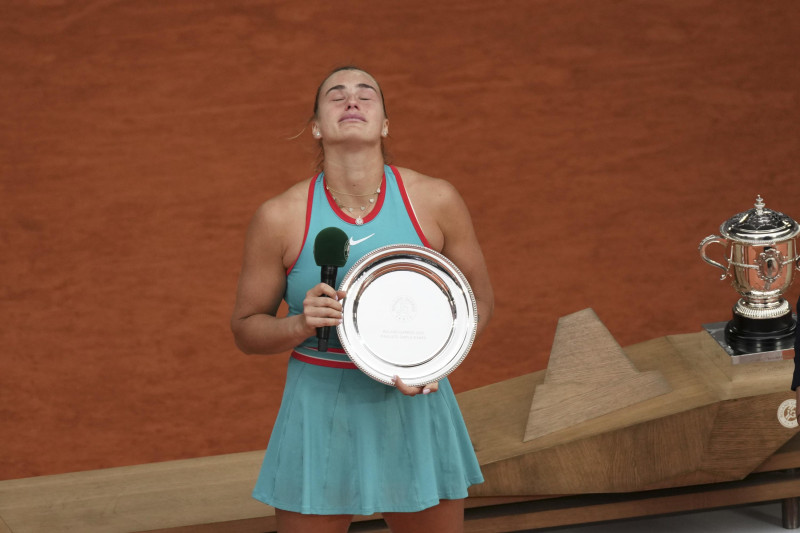 La bielorrusa Aryna Sabalenka, segunda clasificada