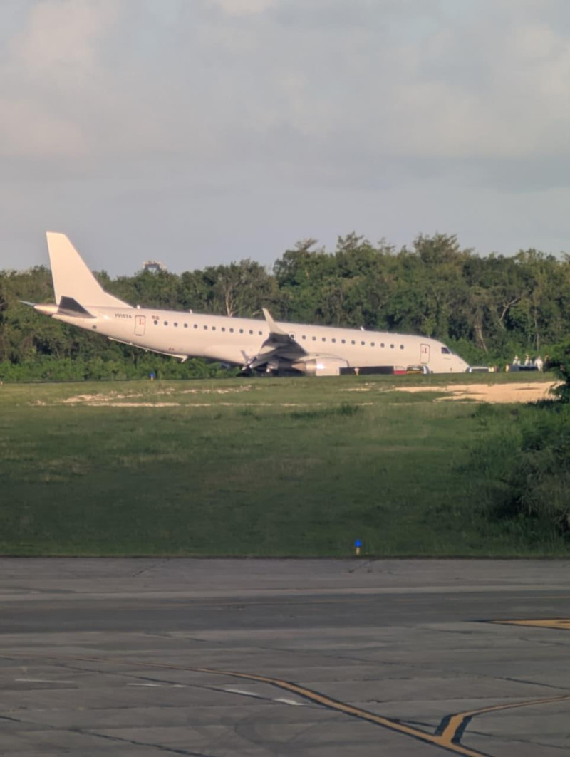 Aterrizaje de emergencia en el Aeropuerto Internacional de Las Américas