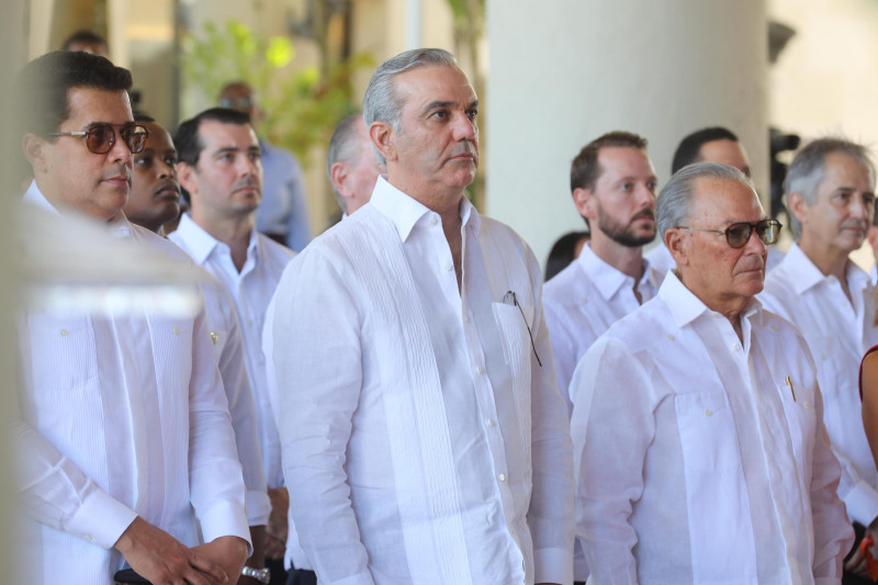 El presidente de la República, Luis Abinader