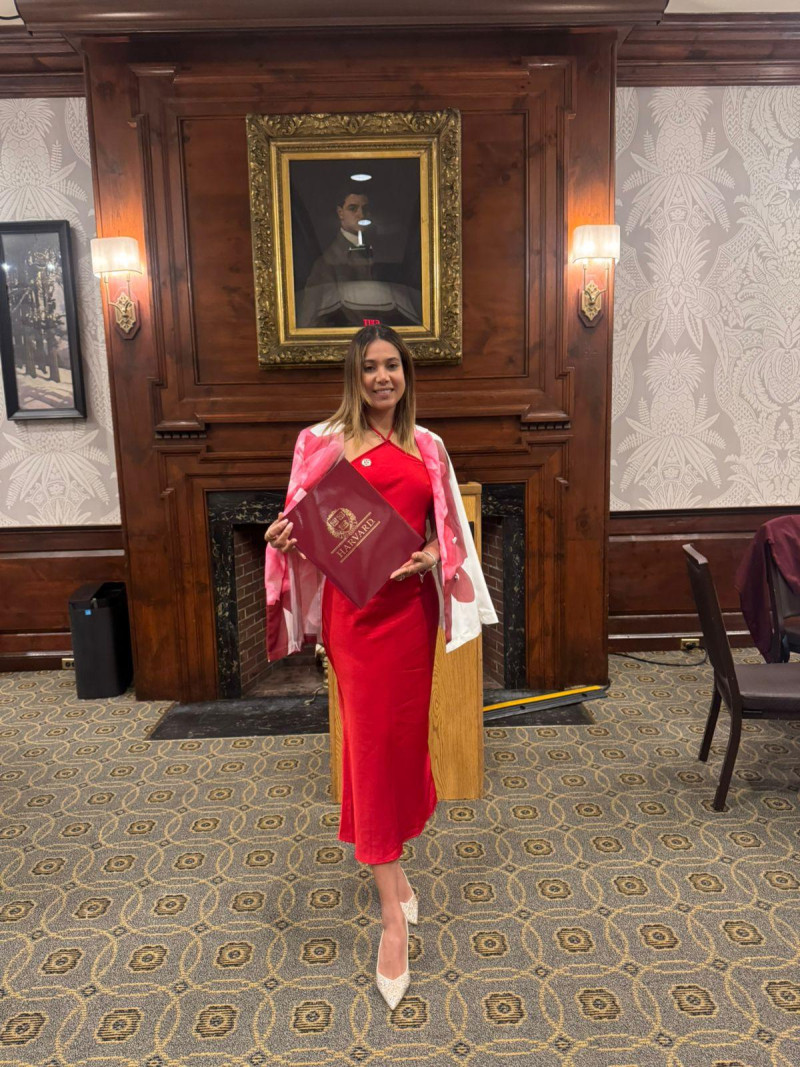 Crismarlin Ramírez (Cris), una migrante dominicana que, a los 18 años, sobrevivió a un paro respiratorio.