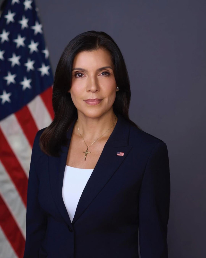 Leah Campos, la nueva embajadora estadounidense en República Dominicana.