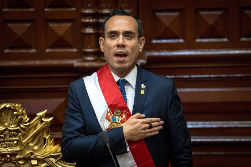 El expresidente del Congreso de Perú, José Jerí