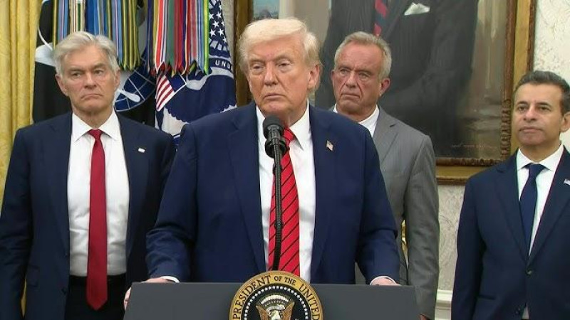 Donald Trump fue el artífice de un plan de 20 puntos que hizo posible el alto el fuego entre Israel y Hamás.