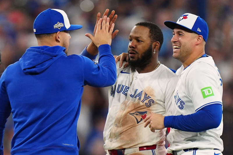George Springer, Vladimir Guerrero Jr. y José Berríos