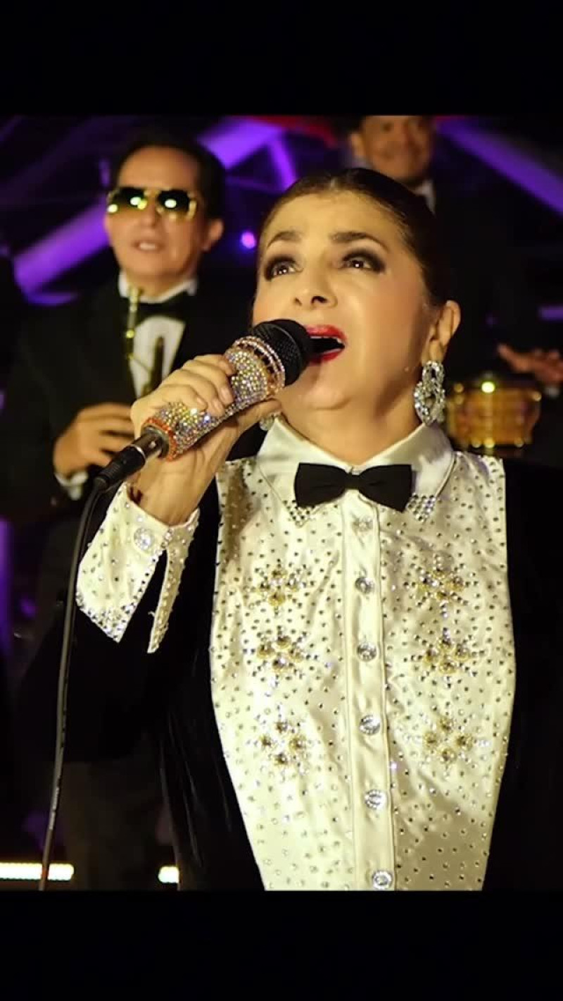 Foto de Paulina Tamayo en el video musical de su tema “La Plegaria”, lanzado a principios de septiembre.