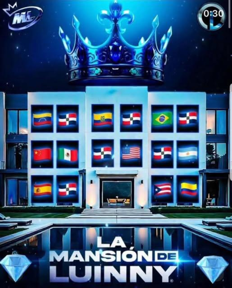 "La mansión de Luinny" cuenta con 18 participantes de diferentes nacionalidades.