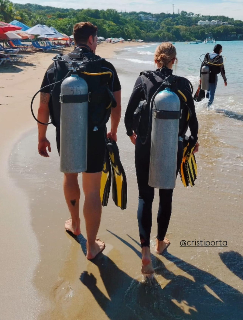 Paco Pizaña y Cristina Porta.