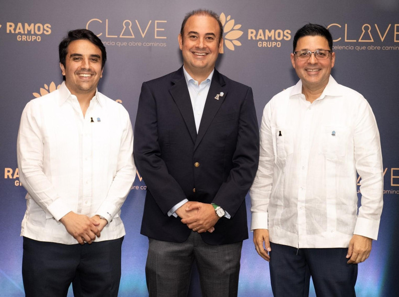 Michael Weinerth, Iván Mejía Alberty y Herbert Torres.