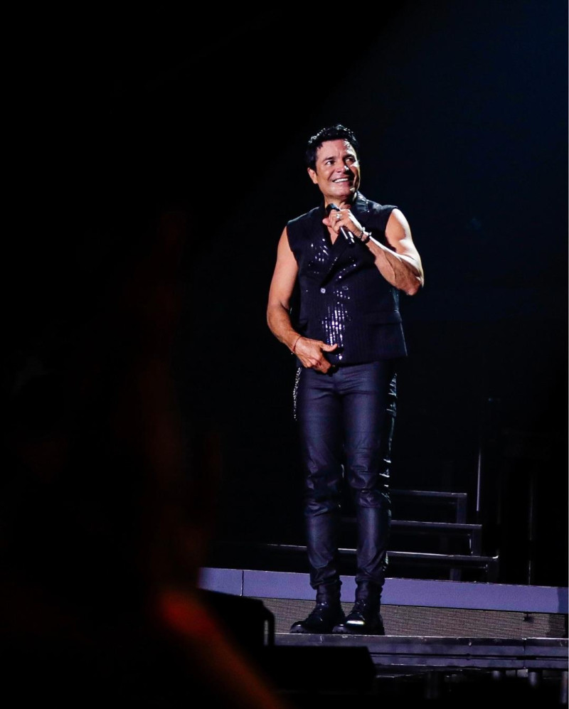 Chayanne durante su gira "Bailemos otra vez tour 2026".