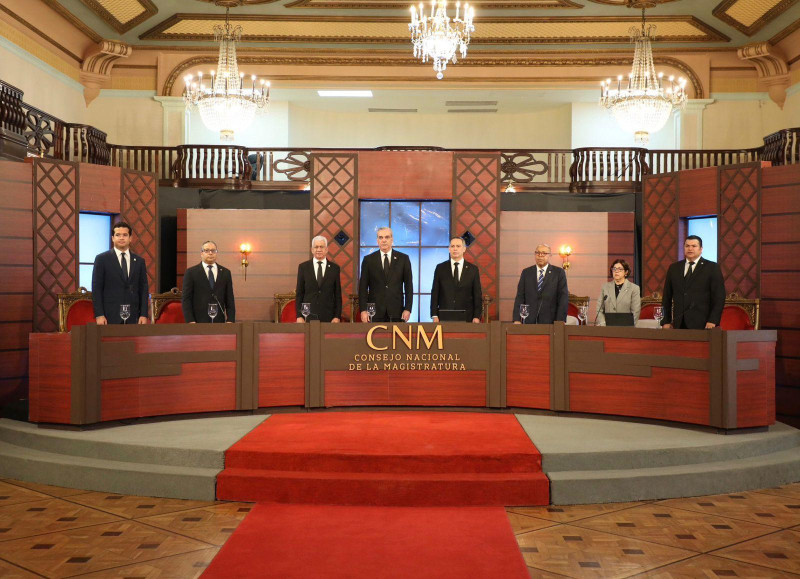 Miembros del Consejo Nacional de la Magistratura.