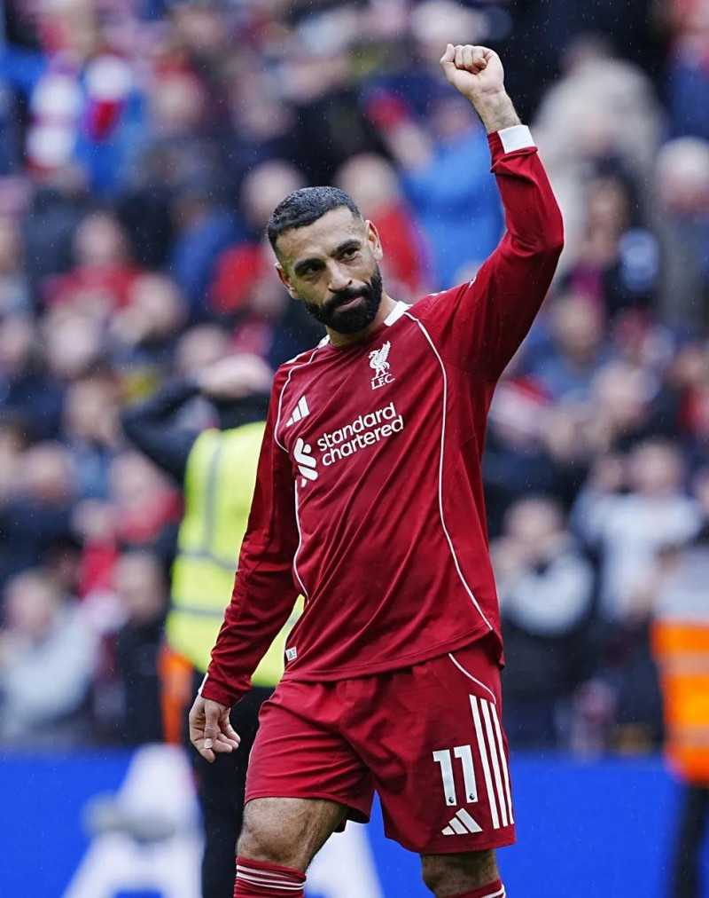 Mohamed Salah finalmente volvió a jugar con el Liverpool y tuvo un buen desempeño.