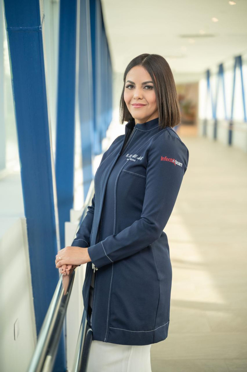Yori Roque, presidenta de la Sociedad Dominicana de Infectología.