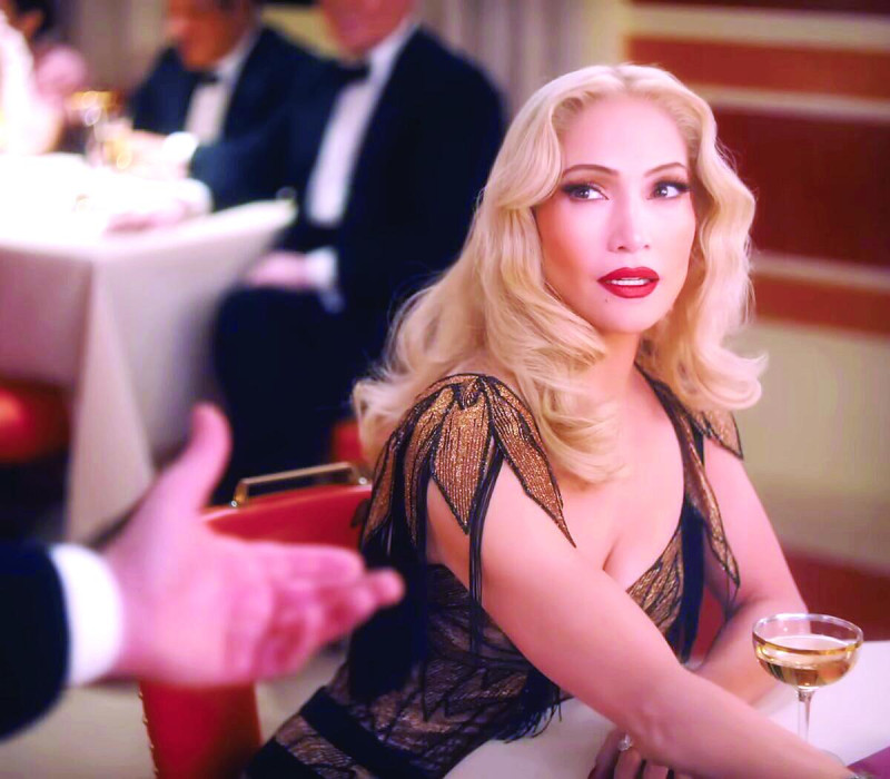 Jennifer López en “El beso de la mujer araña”.