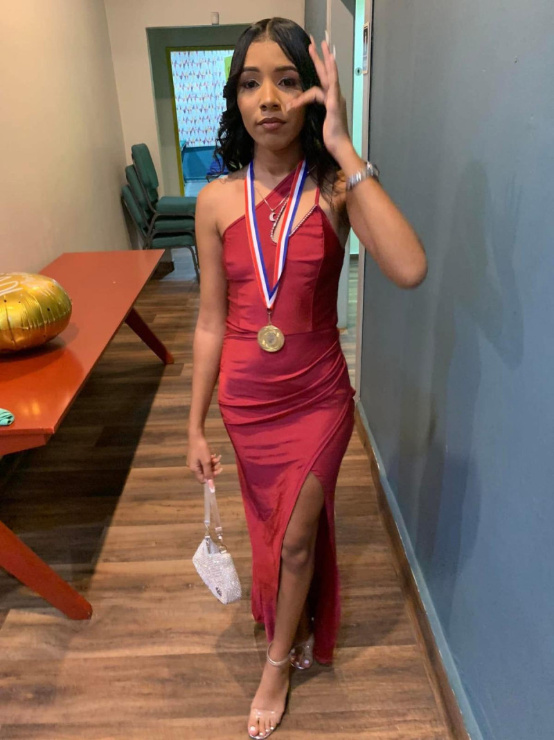 Perla Jokasta Santos Pacheco, asesinada en Los Guandules.