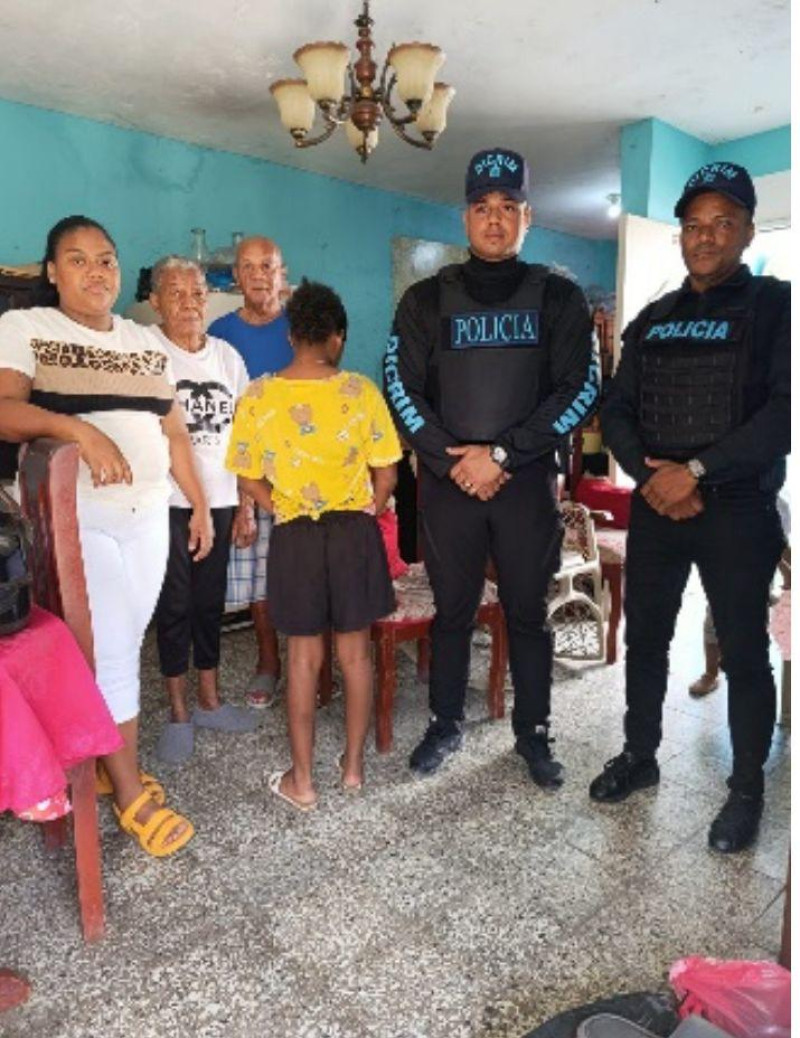 Menor desaparecida en San Pedro de Macorís.