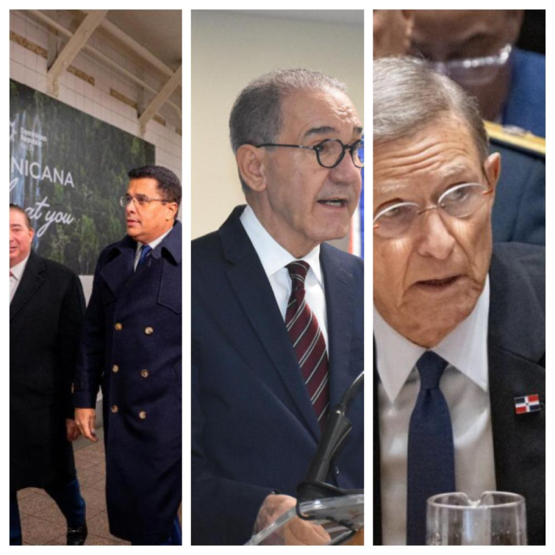 David Collado, Franklin García Fermín y Roberto Álvarez se mantienen en las mismas posiciones en las que fueron nombrados en agosto del 2020.