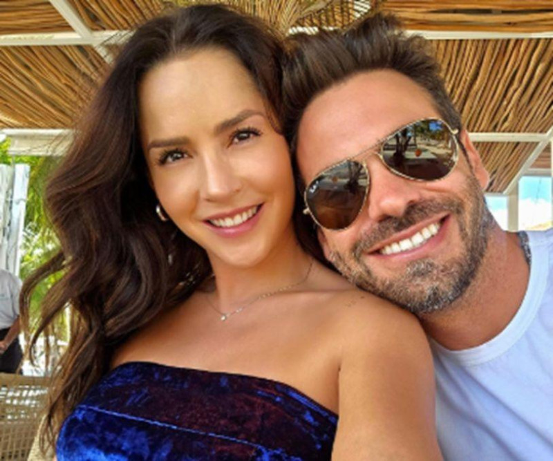 Frederik Oldenburg y Carmen Villalobos.