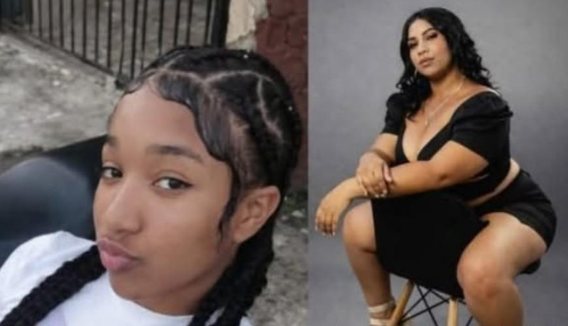 Las hermanas Anelci Ceballos De Jesús y Akelsy Valerio De Jesús.