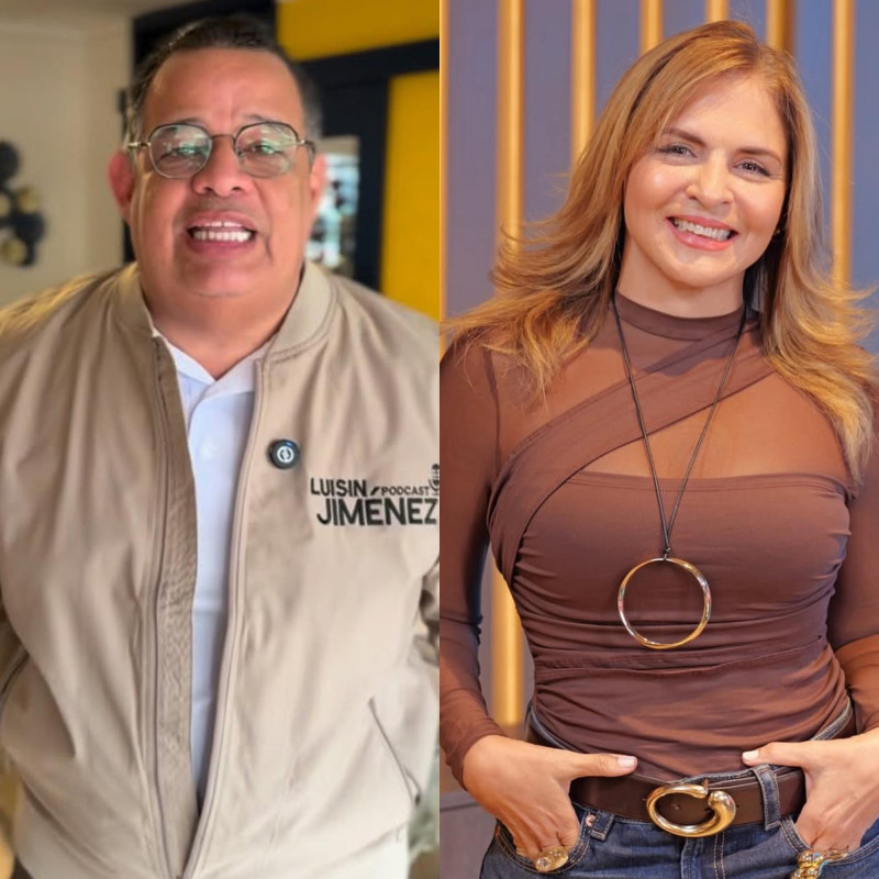 Luisín Jiménez y Tania Báez.