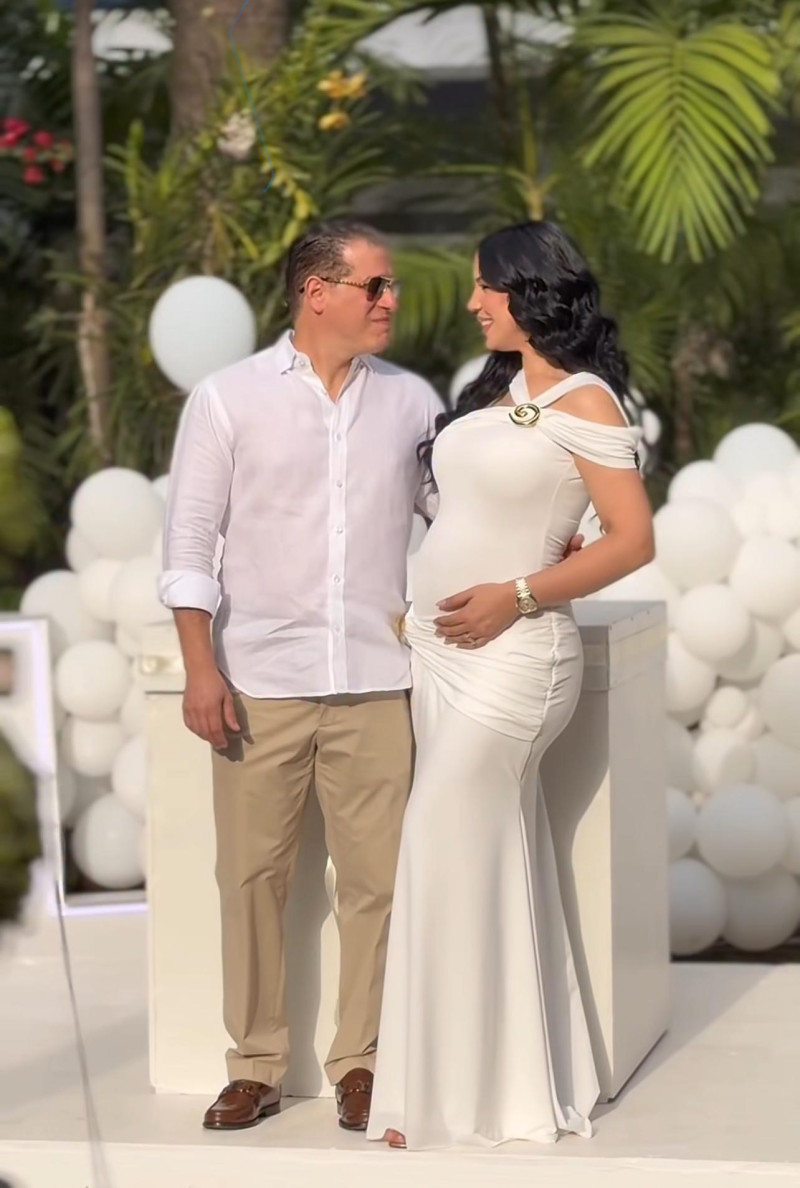 Yubelkis Peralta y su esposo, Marcos Bona.