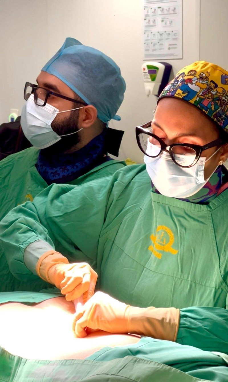 Equipo médico de la Clinica del Dolor en Santiago.