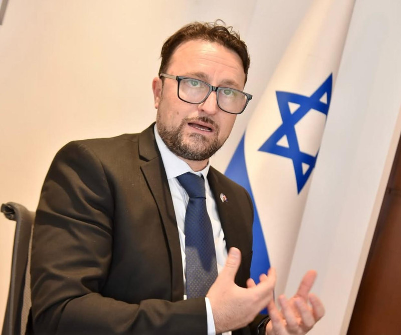 El embajador de Israel en República Dominicana, Raslan Abu Rukun.