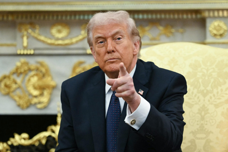 El presidente de Estados Unidos, Donald Trump.