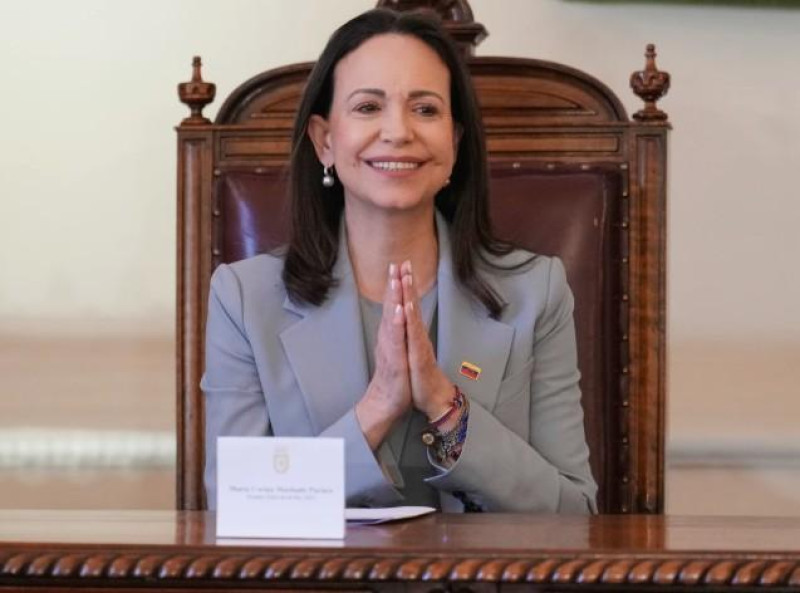 Líder venezolana María Corina Machado.