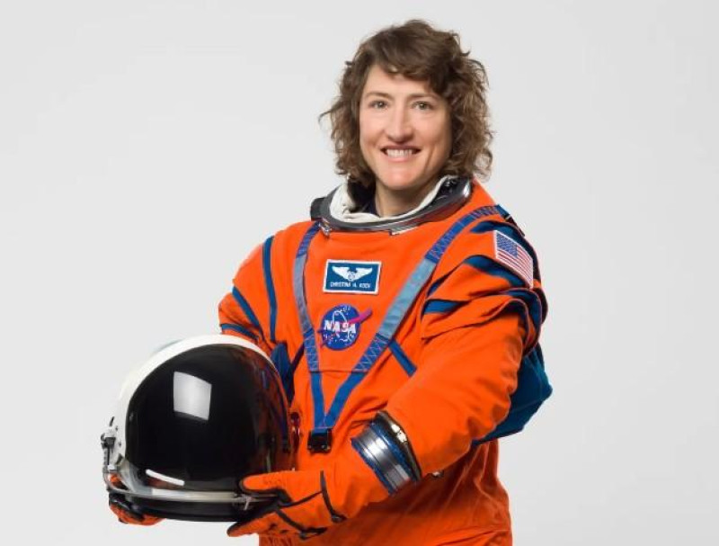 Christina Koch, astronauta de la NASA.