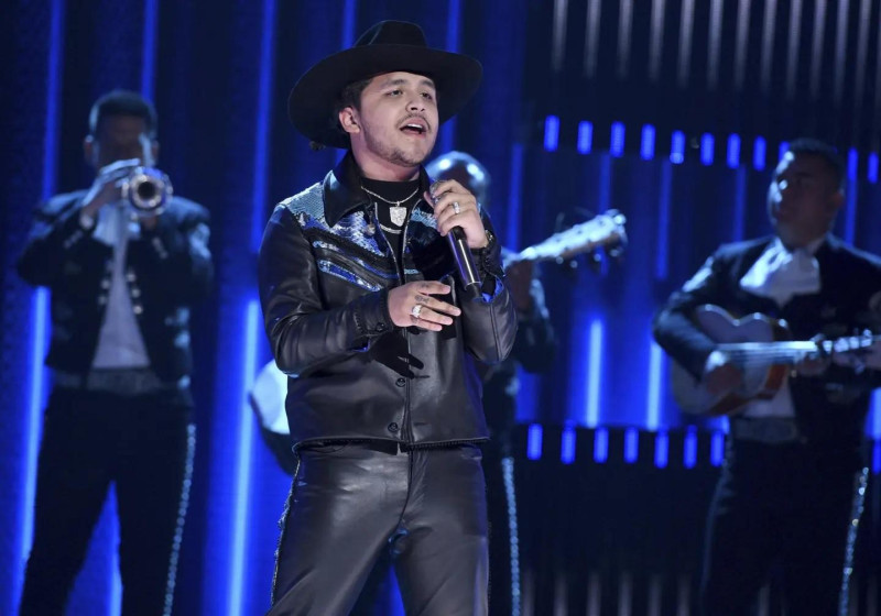 Christian NOdal en la ceremonia de los Latin American Music Awards en Los Ángeles, el 17 de octubre de 2019.