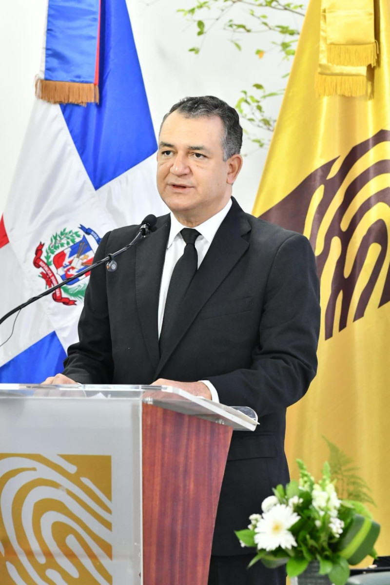 El presidente de JCE, , Román Andrés Jáquez Liranzo