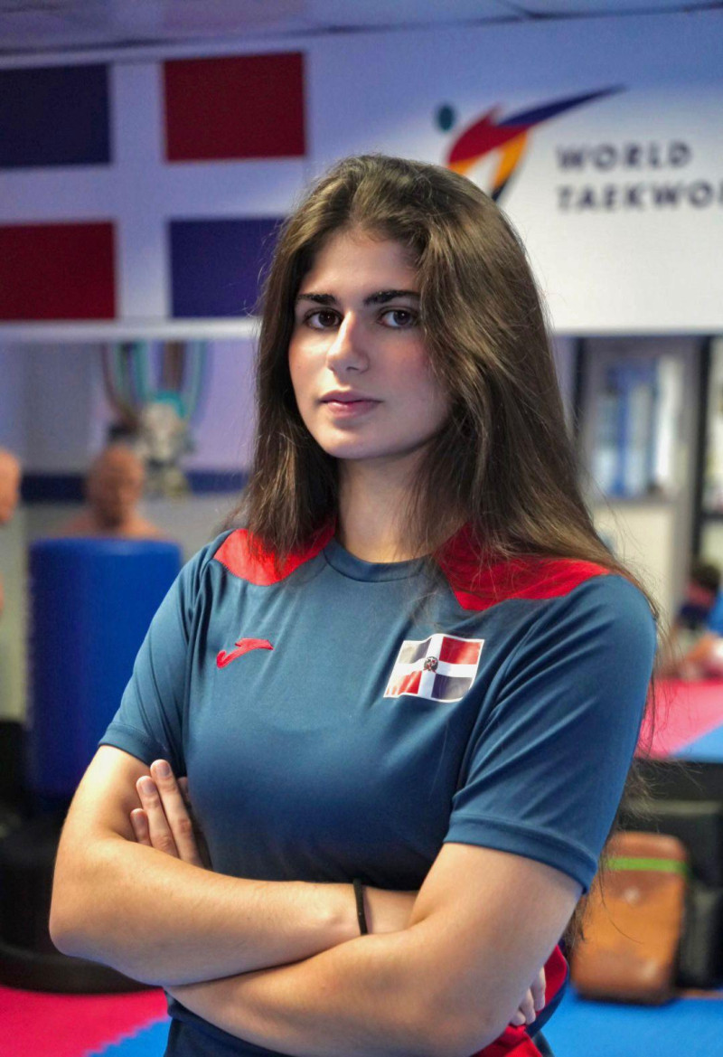 Betsabé Hazoury practicó varios deportes, pero fue el taekwondo el que ganó la pelea.