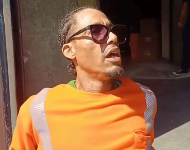 Deity Carlos Abreu Quezada tras ser agredido