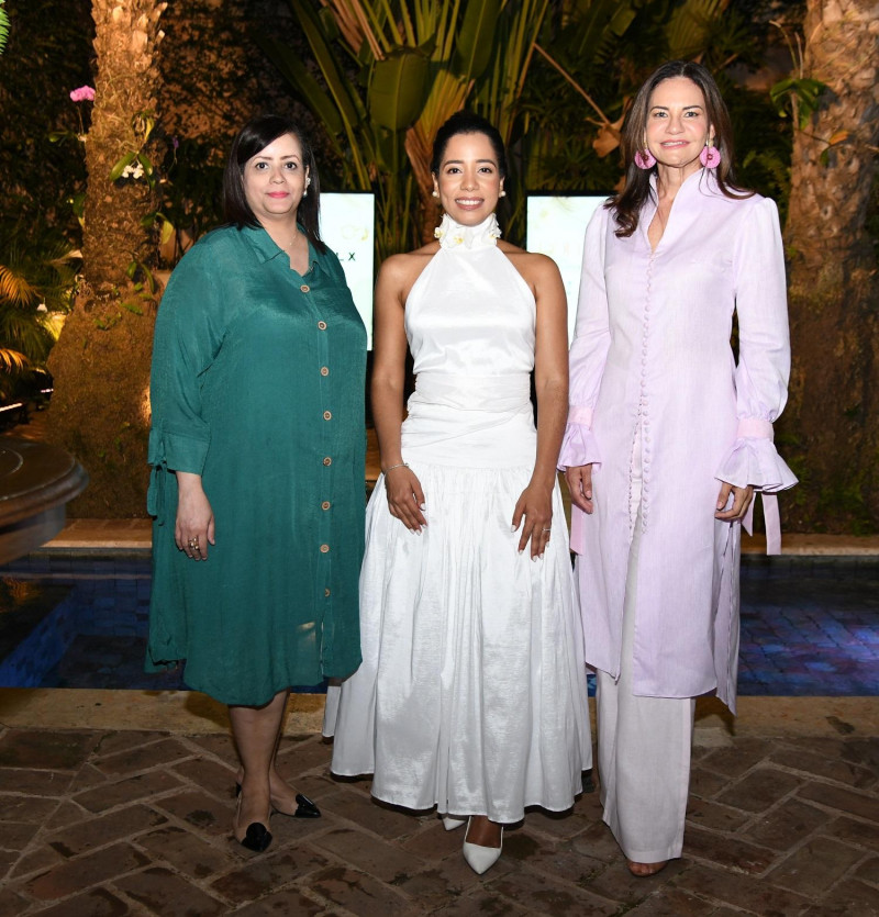 Omayra Ramírez, Patricia Acosta y Celeste Pérez