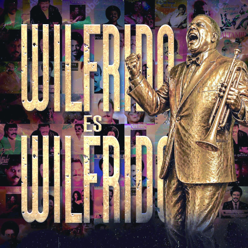 Portada del disco "Wilfrido es Wilfrido", del veterano músico dominicano Wilfrido Vargas.