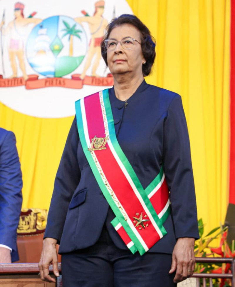 La presidenta de Surinam, Jennifer Greelings-Simons, viajará a República Dominicana.