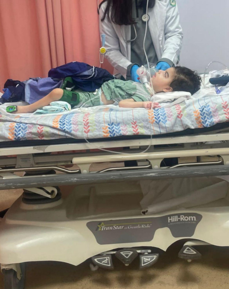 Solicitan ayuda para conseguir cama en UCI para el niño Dayron