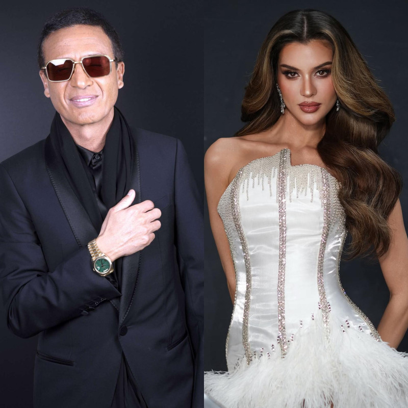 Omar Harfouch y Yamilex Hernández.
