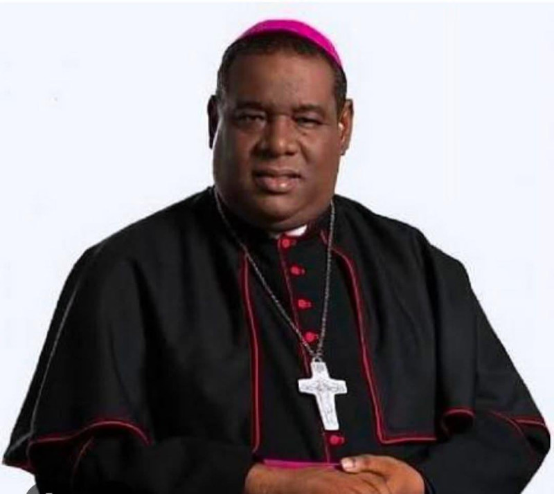 Monseñor Jesús Castro Marte, obispo de la diócesis de La Altagracia.