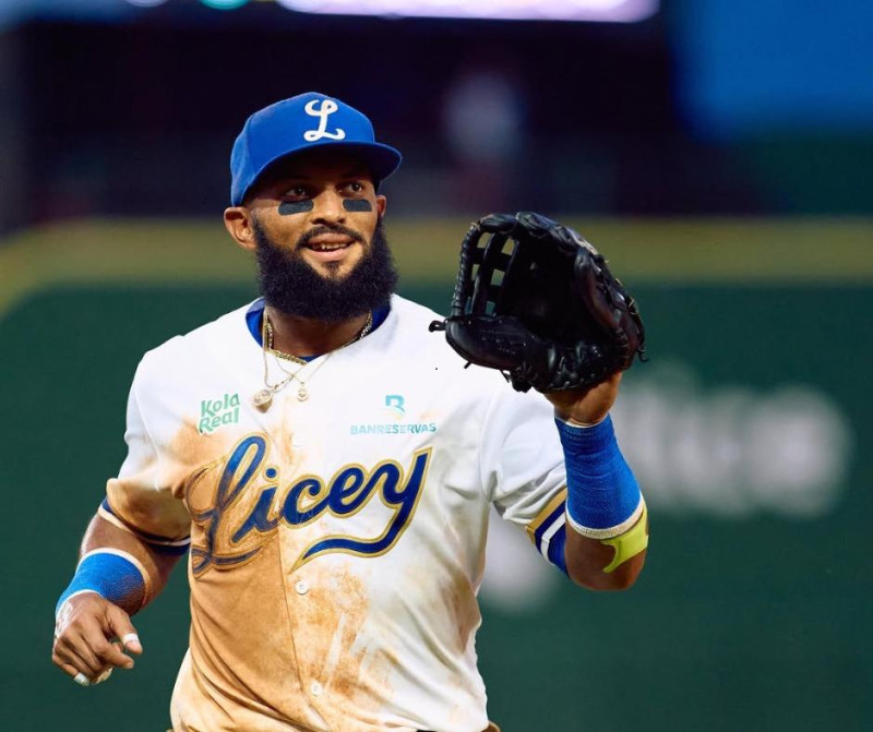 Emilio Bonifacio, capitán de los Tigres del Licey.
