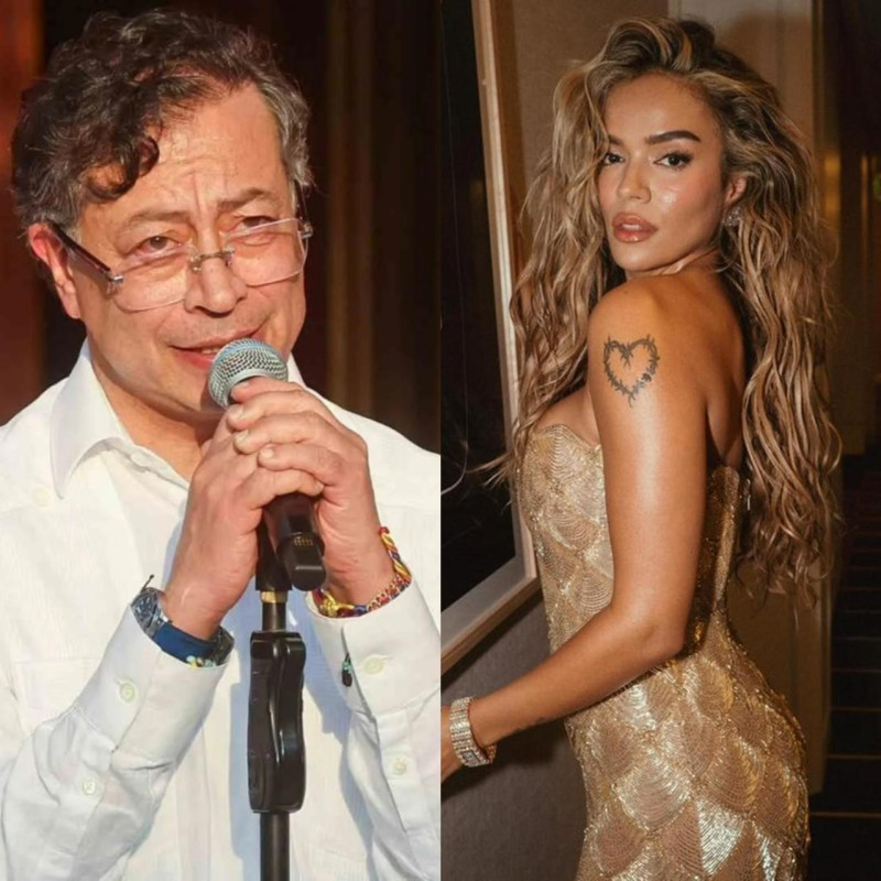 Gustavo Petro reaccionó al mensaje que Karol G dirigió al presidente electo de Colombia.