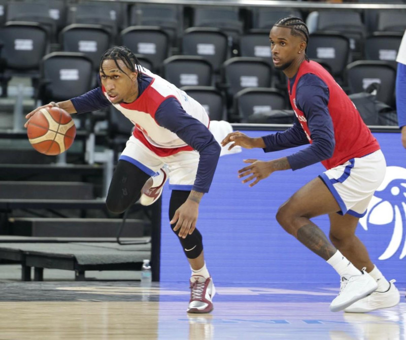 Jassel Pérez y Jean Montero son dos de los principales jugadores del equipo dominicano que enfrentará a Estados Unidos este viernes.