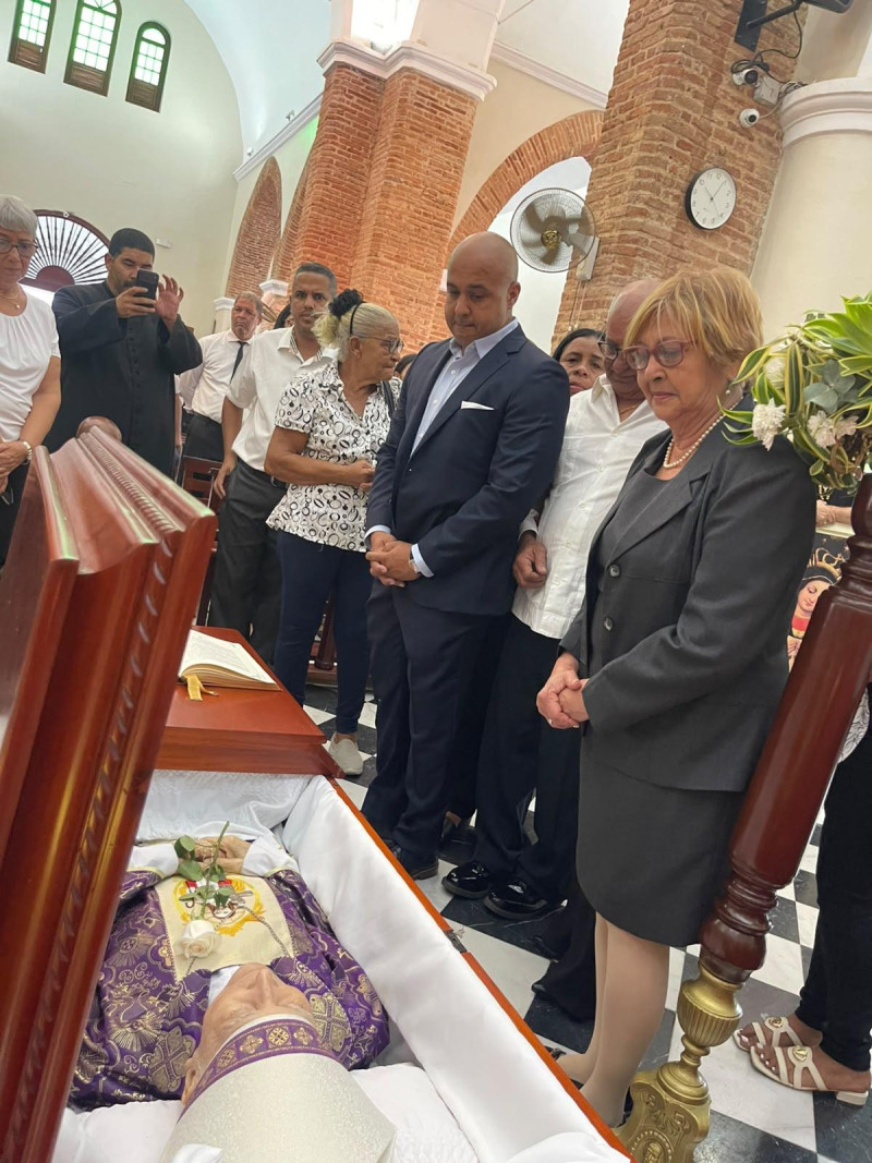 Honras fúnebres de monseñor Antonio Camilo González.