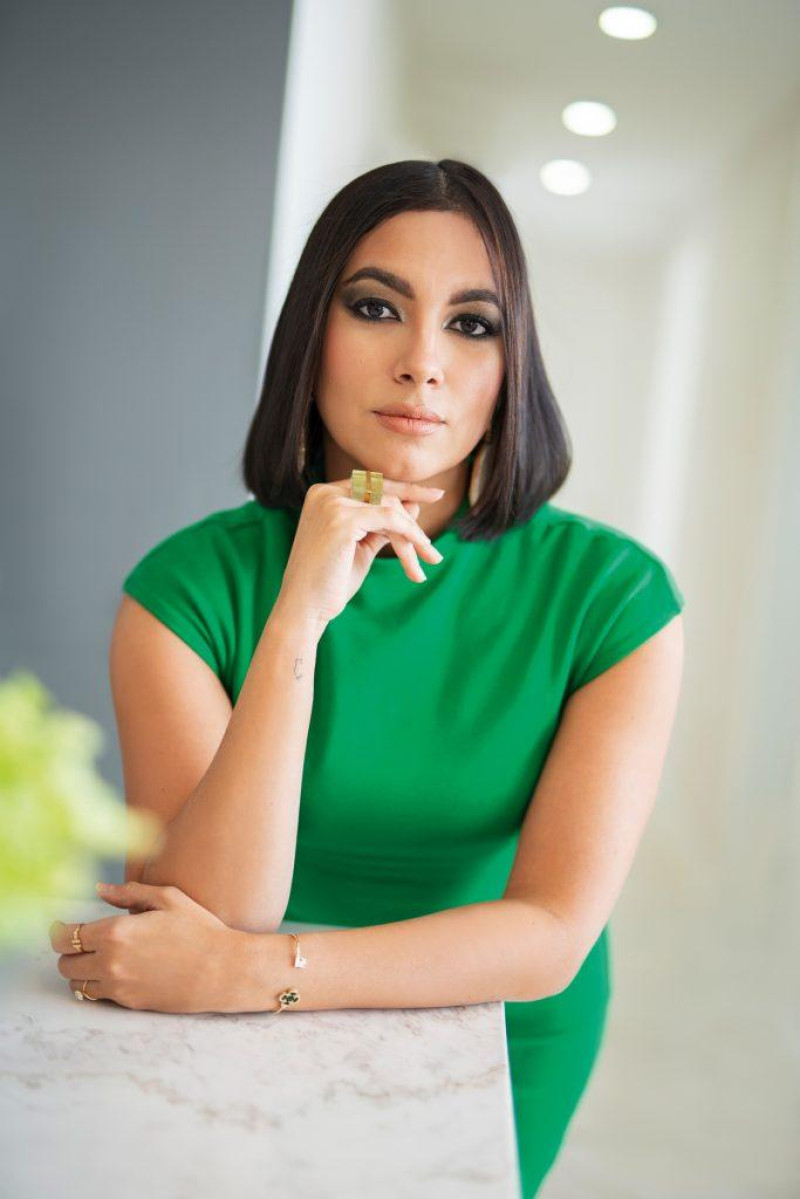 La influencer motivacional panameña Marie Claire.