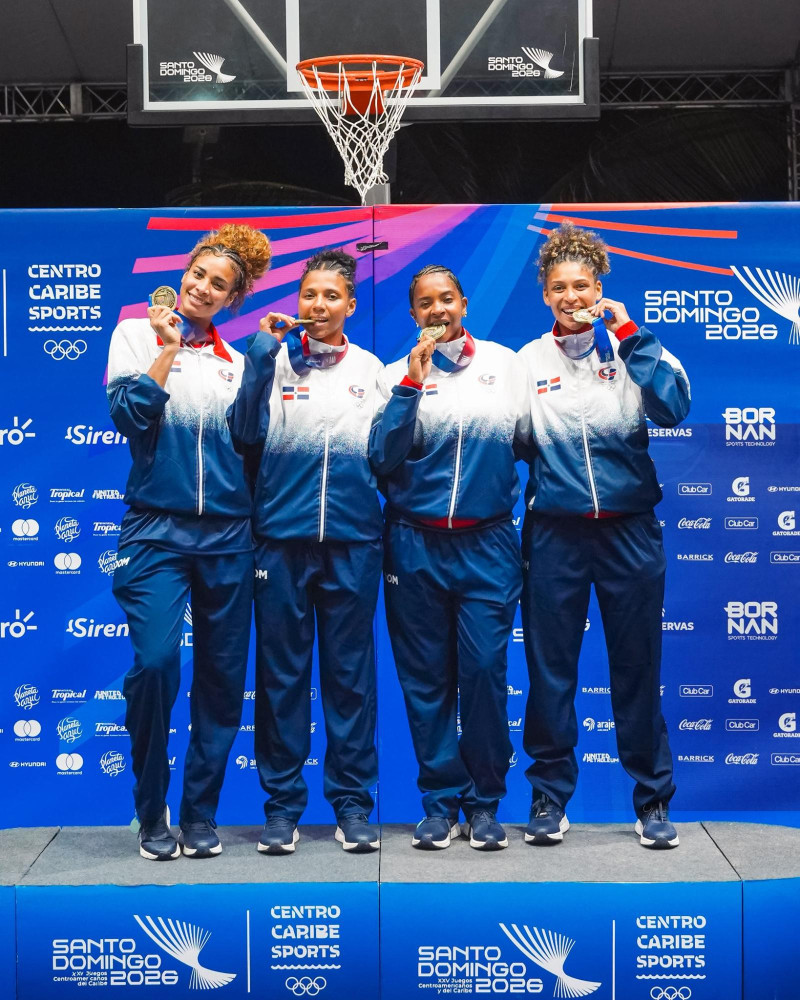 Dominicana vence a PR y conquista oro en baloncesto femenino