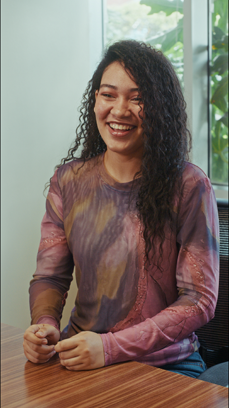 Dlismar del Rosario participa en el programa ABC.