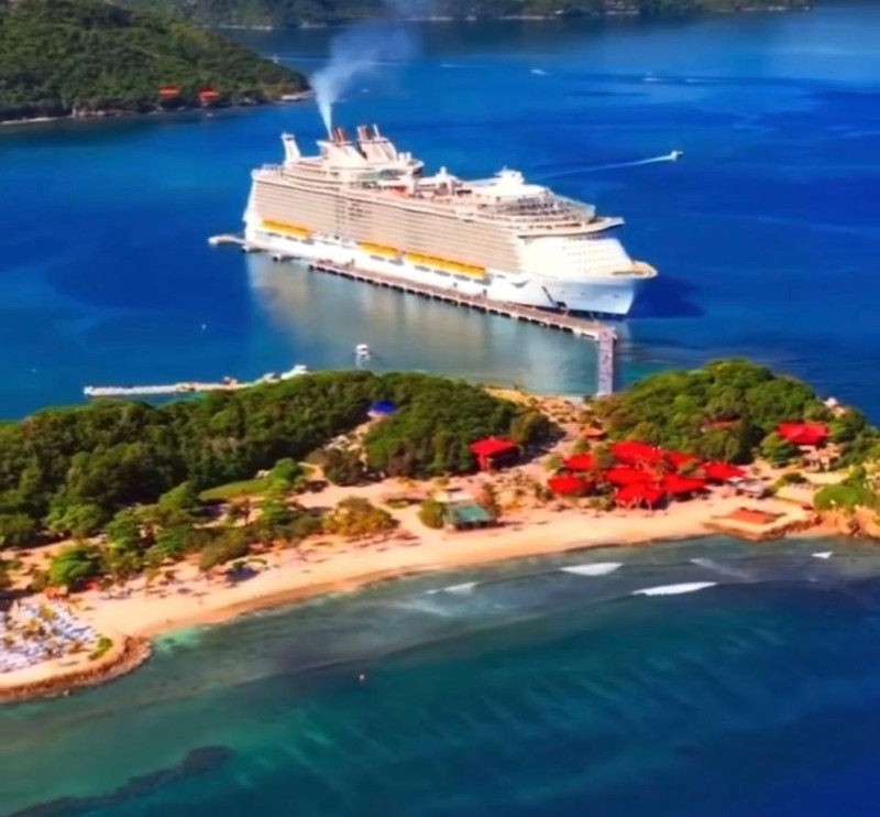 Imágenes publicadas en Instagram por el Ministerio de Turismo de Haití, el 26 de enero del 2023