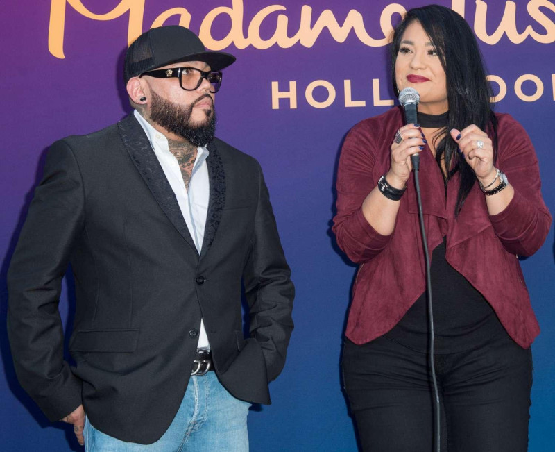 A.B. y Suzette Quintanilla, hermanos de Selena Quintanilla.