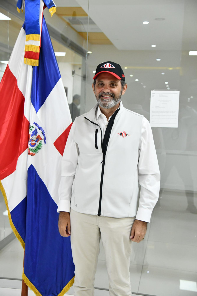 José Miguel Bonetti durante su visita al Listín Diario.