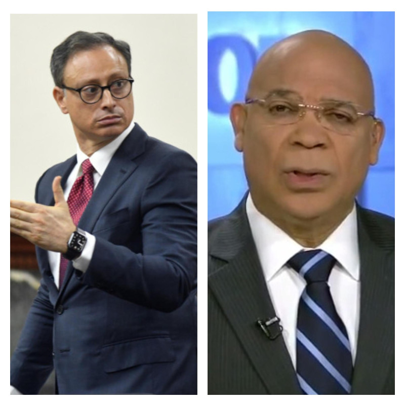 Jean Alain Rodríguez y periodista Marino Zapete